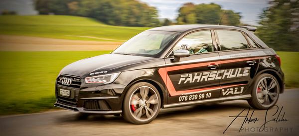 Fahrschule Vali - Beschriftetes Auto Audi A1